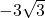 Rendered by QuickLaTeX.com -3\sqrt{3}