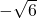 Rendered by QuickLaTeX.com -\sqrt6