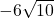 Rendered by QuickLaTeX.com -6\sqrt{10}