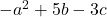 -a^2+5b-3c