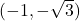 (-1, -\sqrt3)