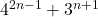 4^{2n-1}+3^{n+1}