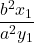 \dfrac{b^2x_1}{a^2y_1}