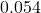 0.054