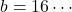 b=16\cdots