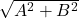 \sqrt{A^2+B^2}