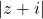 \left|z+i\right|