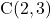 \mathrm{C(2, 3)}