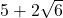 5+2\sqrt{6}