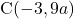 \mathrm{C}(-3, 9a)}