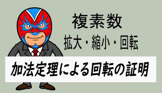 複素数の回転について：加法定理による証明